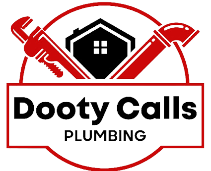 Dooty calls plumbing logo.